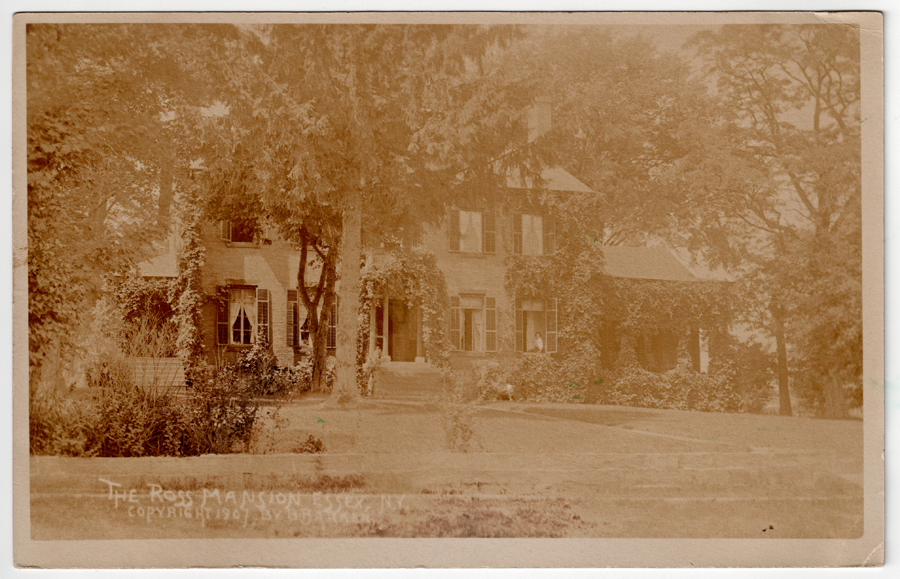 Hickory Hill in Essex, New York circa 1907 (photo by B. Benton Barker)