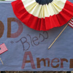 God Bless America, 4th of July parade, Essex, NY 2013