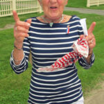 It was this big!, 4th of July parade, Essex, NY 2013