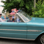 Red, White & Blue, 4th of July parade, Essex, NY 2013