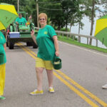 Spreading the Fun, 4th of July parade, Essex, NY 2013