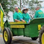 Spreading the Fun, 4th of July parade, Essex, NY 2013