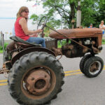 Vintage Tractor, 4th of July parade, Essex, NY 2013