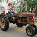 Vintage Tractor, 4th of July parade, Essex, NY 2013