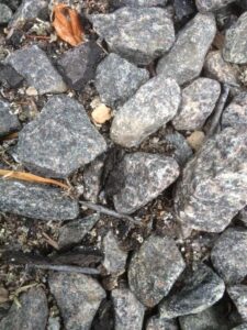 Roofing nails recovered from the driveway after carriage barn roof was replaced.