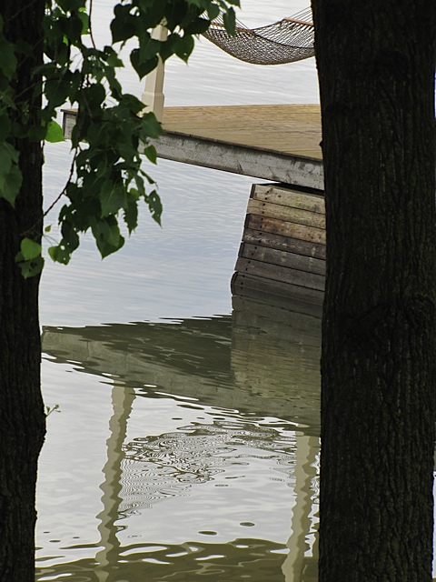 Rosslyn Boathouse and Hammock Reflections (Photo: Eve Ticknor)