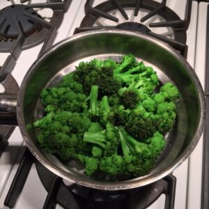 Garden-Fresh Broccoli, fresh out of the steamer!