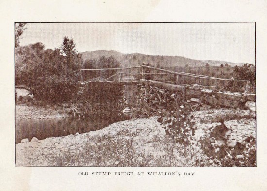 Old Stump Bridge at Whallons Bay