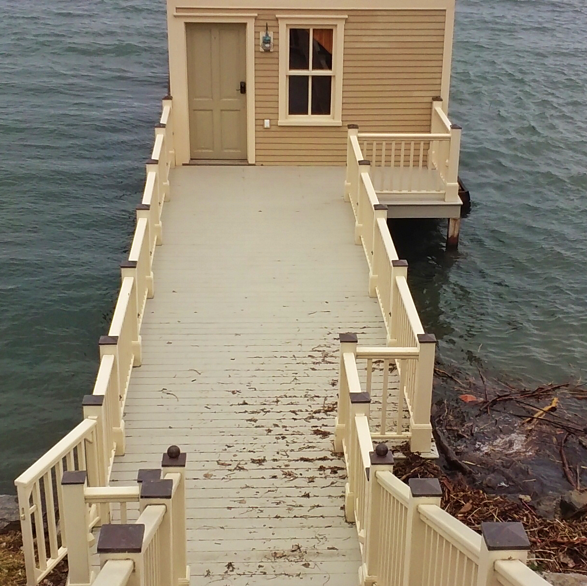 Lake Champlain Boathouse Blues (Source: Katie Shepard)