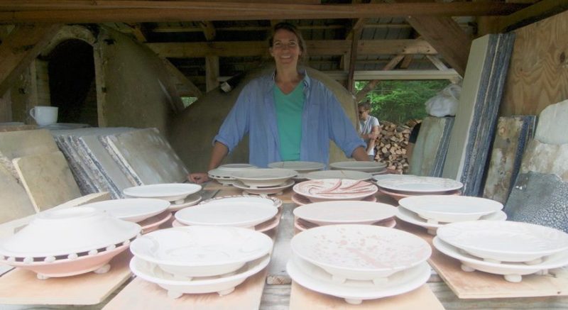 Craigardan Harvest Plate Resident, Catherine Seidenberg (Source: craigardan.org)