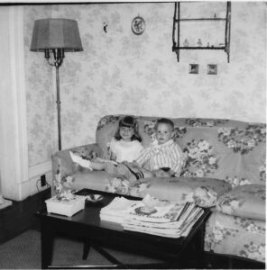 Phil Keuhlen and Judy at the Sherwood Inn, August 1951 (Source: Phil Keuhlen)