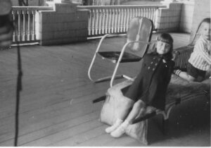 Phil Keuhlen and Judy at the Sherwood Inn, August 1951 (Source: Phil Keuhlen)