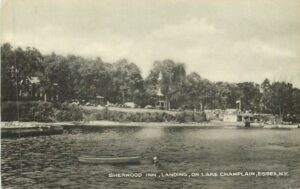 Sherwood Inn waterfront in the early/mid 20th century