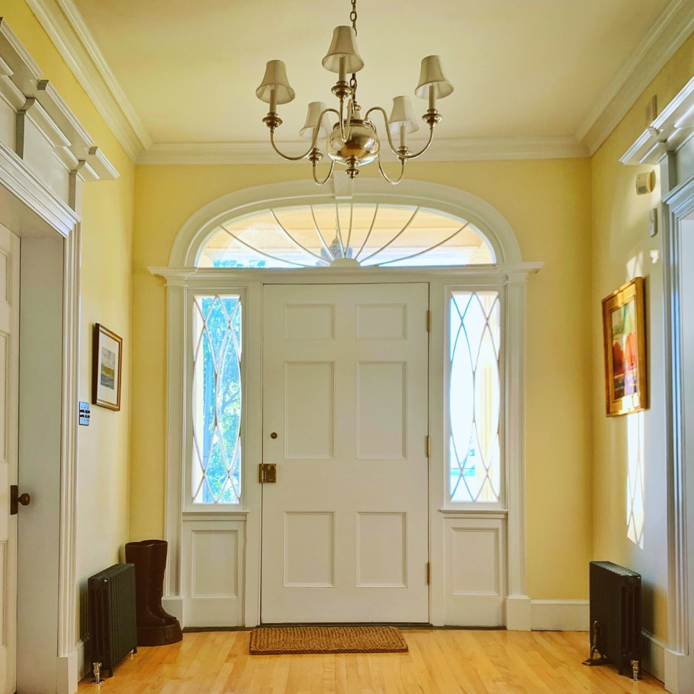 Morning Light, Front Hallway, July 8, 2019 (Source: Geo Davis)​