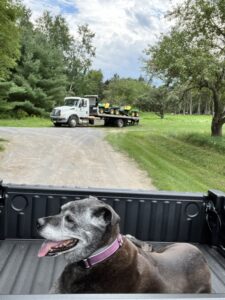 John Deere Gator: Off with the old... (Source: Geo Davis)