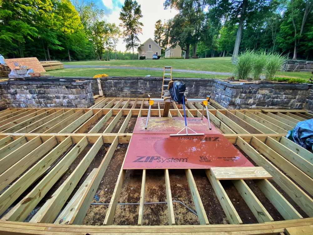 Deck Rebuild 2022: framing (Source: Geo Davis)