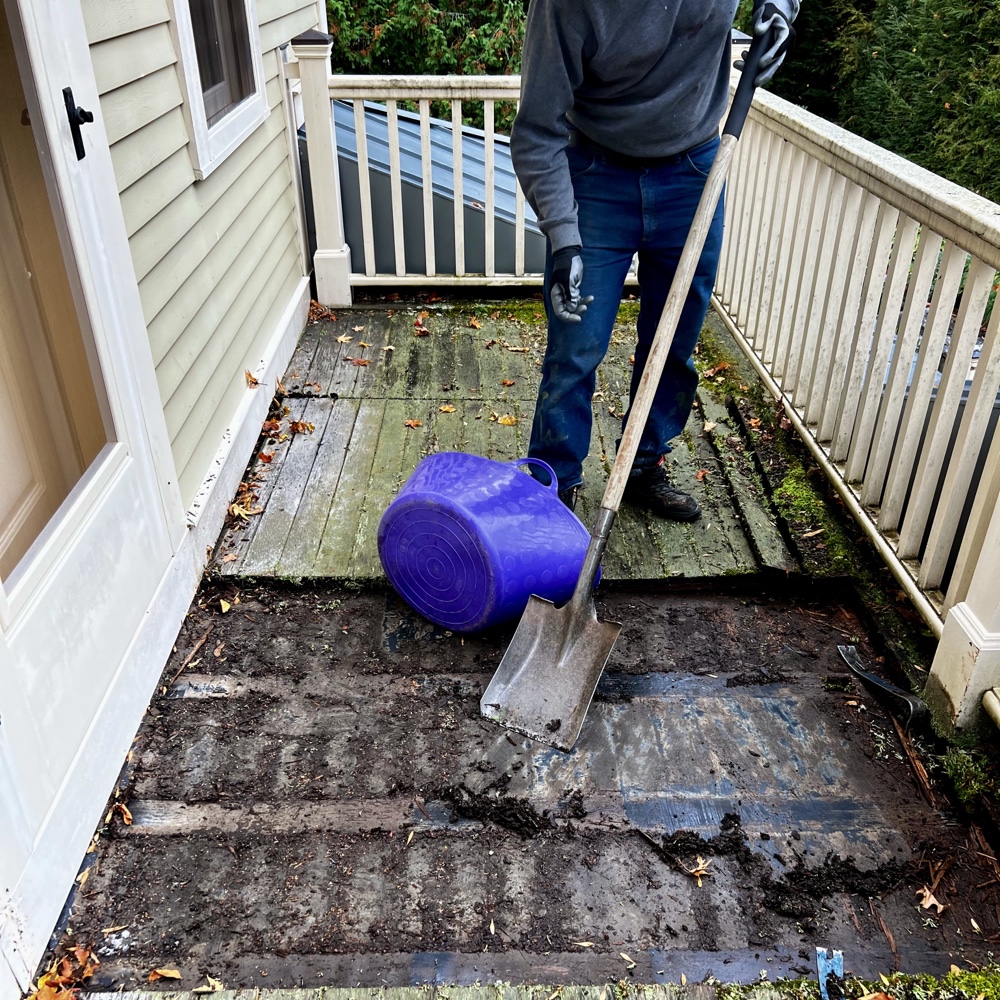 Undecking the Balcony (Source: R.P. Murphy)