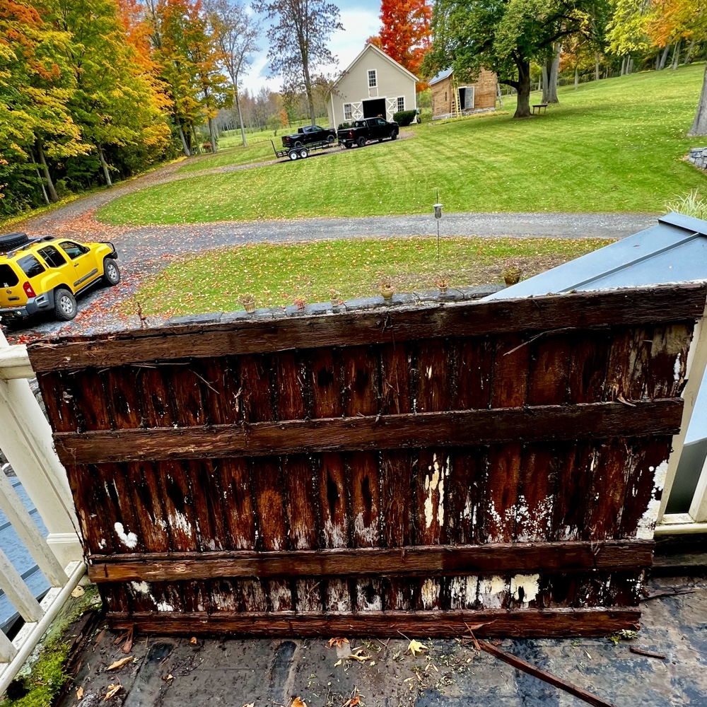 Undecking the Balcony (Source: R.P. Murphy)