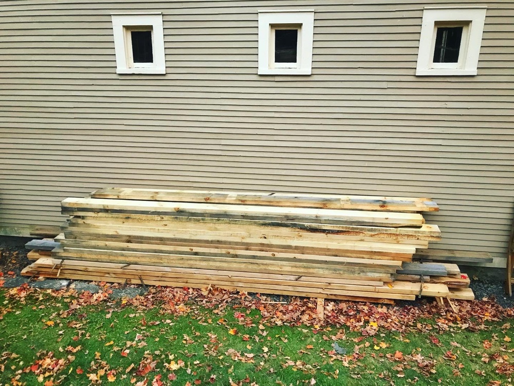 Local Lumber Unloaded (Source: Hroth Ottosen)