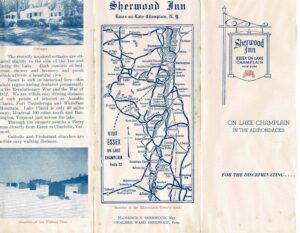 Sherwood Inn Brochure c. 1950s (Source: Jim Laforest)