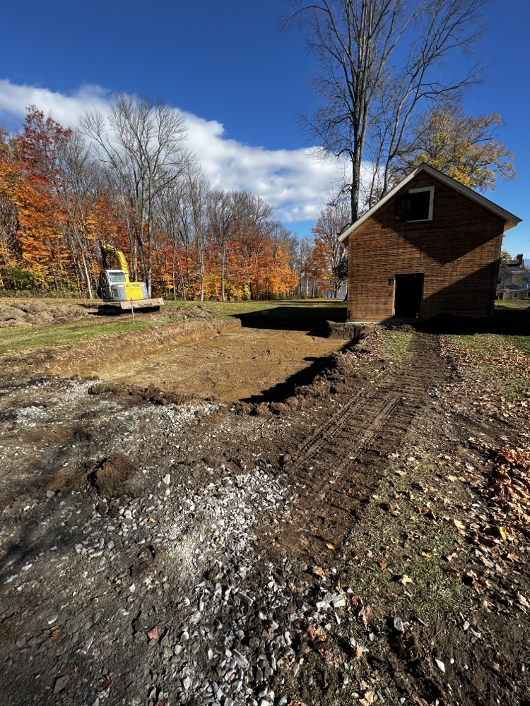 Icehouse Site Work Begins (Photo: R.P. Murphy)