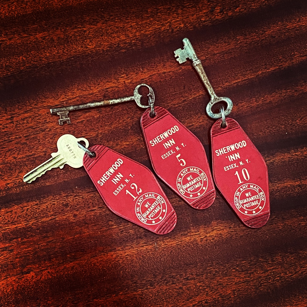 Sherwood Inn Room Keys (Photo: Geo Davis)