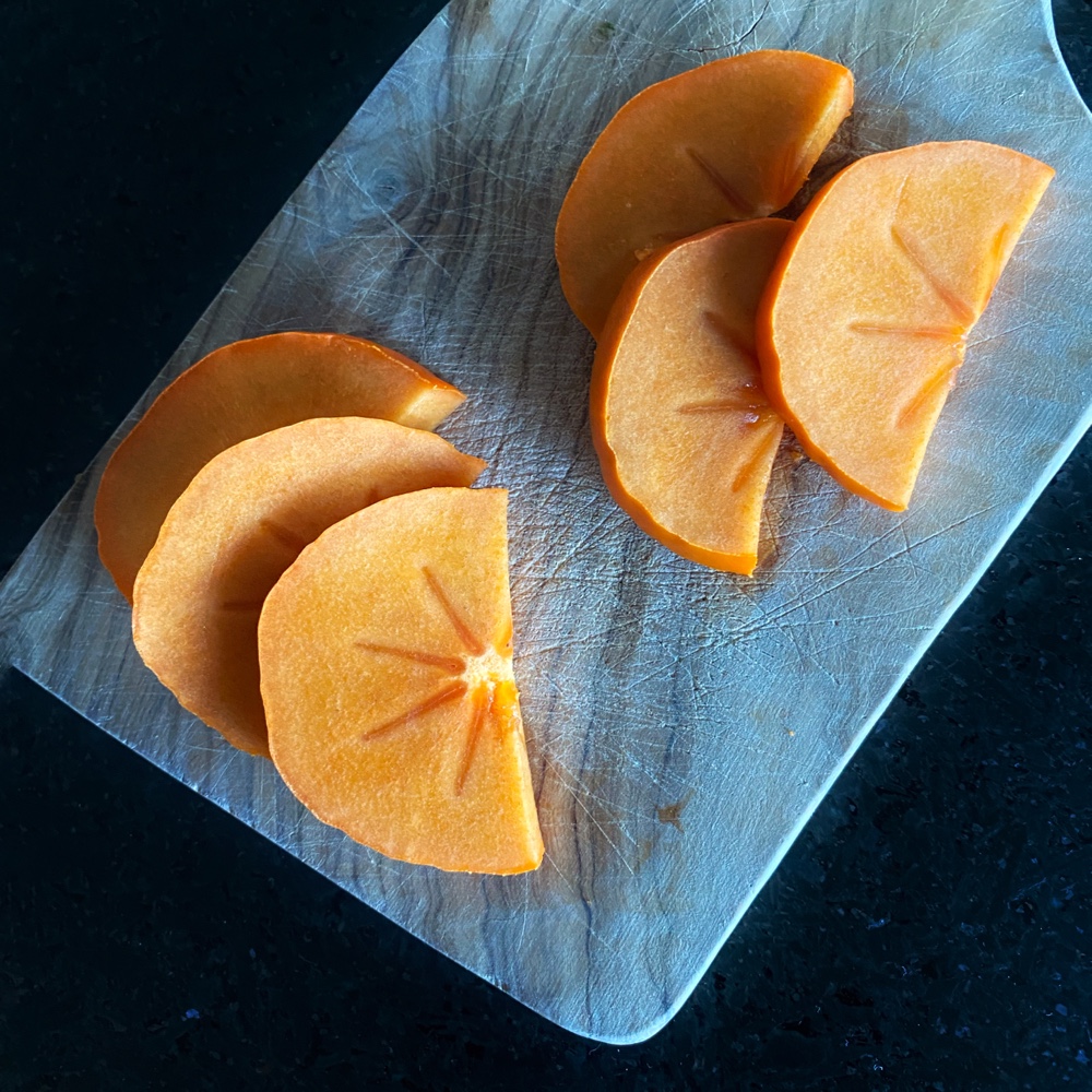 Fuyu Persimmons, Sliced (Photo: Geo Davis)