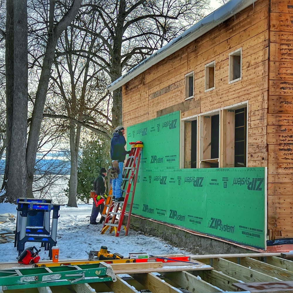 Zipping Up the Icehouse (Photo: R.P. Murphy)