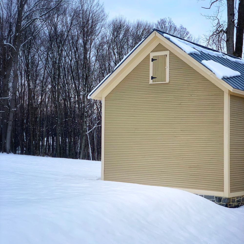 Icehouse, West Elevation (Photo: Geo Davis)