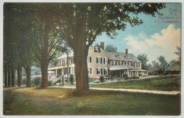 J.C. Coatsworth Residence (Antique Postcard)