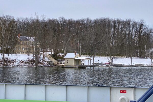 Snow Falling on Homecoming: January 25, 2023 (Photo: Geo Davis)