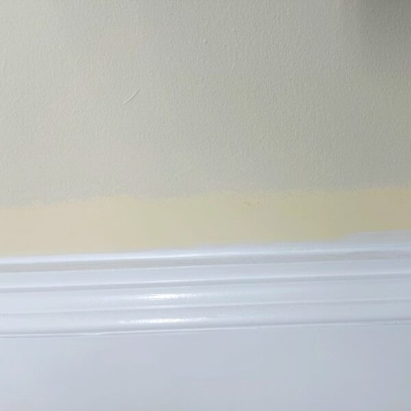 Repainting Entrance Hallway with Benjamin Moore's Monterey White (Photo: R.P. Murphy)