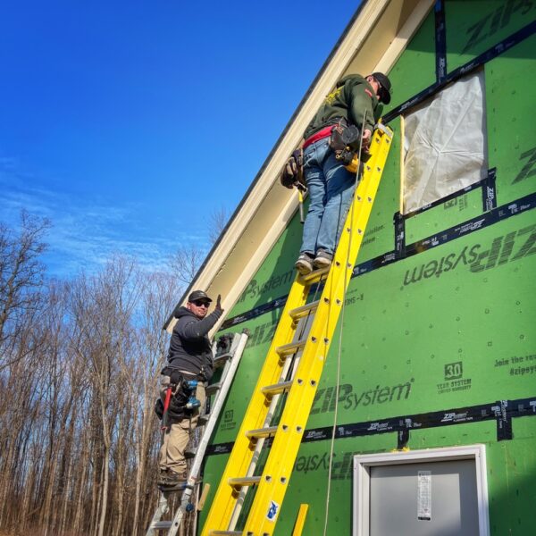 Matt and Supi Trim Icehouse, West Elevation (Photo: R.P. Murphy)