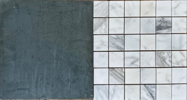 Surplus Building Materials: slate and marble (Photo: R.P. Murphy)