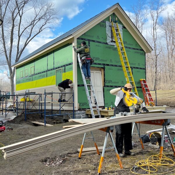 Siding Before Windows?​ (Photo: R.P. Murphy)