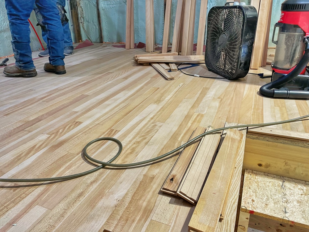 Loft Flooring Update (R.P. Murphy)