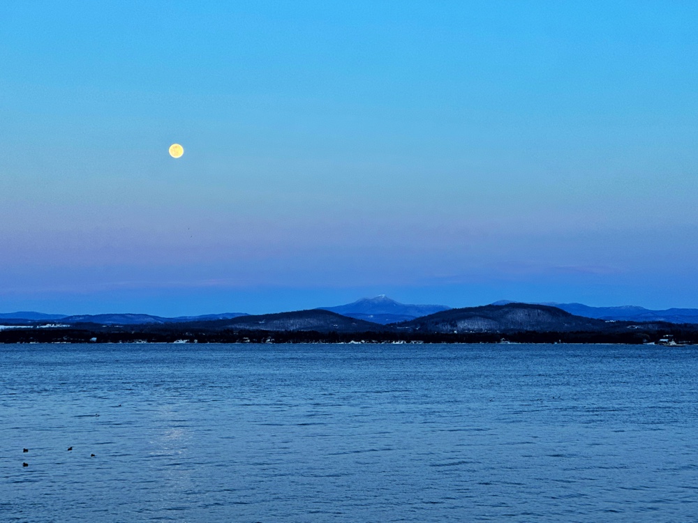 Moonrise in March