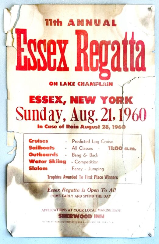 Artifacts & Ephemera: 11th Essex Regatta (Photo: Geo Davis)