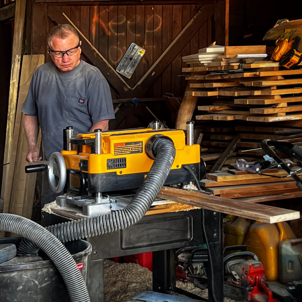 Calvin Field Finishing Woodwork (Photo: R.P. Murphy)