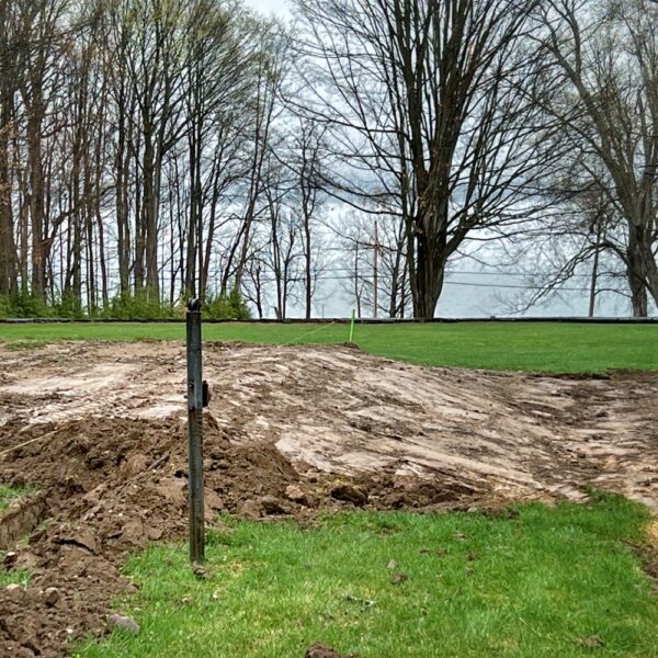 Old Tennis Net Post (Photo: R.P. Murphy)