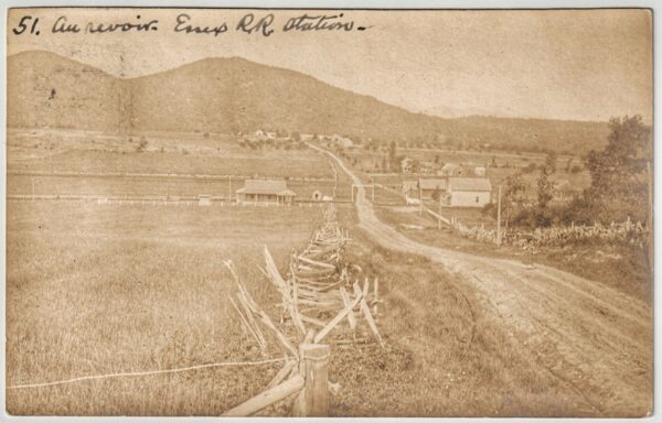 Essex Railroad Station, circa 1907-8​