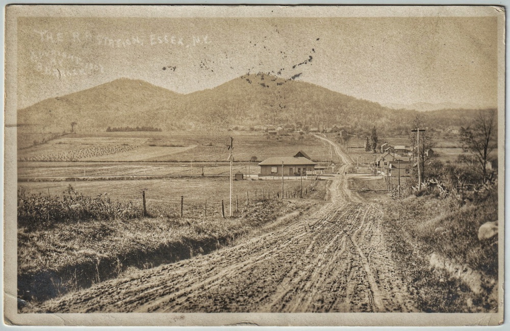 Essex Railroad Station, circa 1907-8