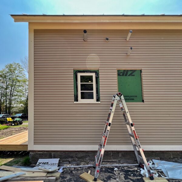 Bathroom Window Installed (Photo: R.P. Murphy)