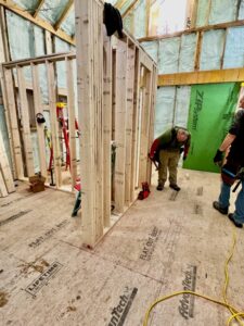 January 2023 Framing Flashback: Matt and Hroth Framing (Photo: R.P. Murphy)