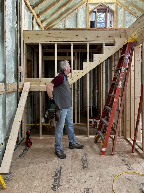 January 2023 Framing Flashback: Hroth Framing Icehouse Interior (Photo: R.P. Murphy)