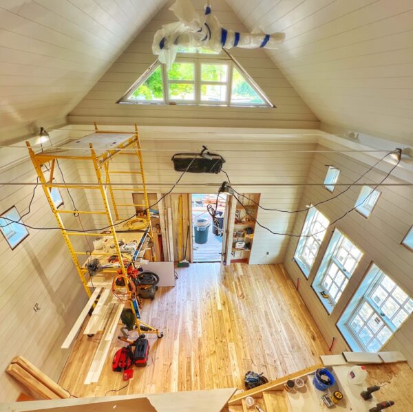 Flooring Installation Complete (Photo: R.P. Murphy)