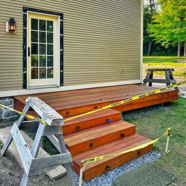 Icehouse East Deck After Oiling (Photo: Geo Davis)