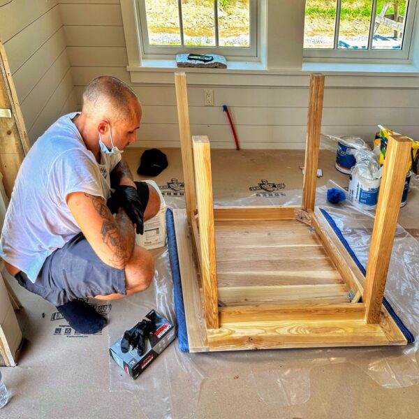 Tony Tung Oiling Ash & Elm Table (Photo: Geo Davis)