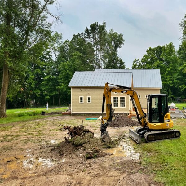 Post-Construction Sitework Begins​ (Photo: Geo Davis)