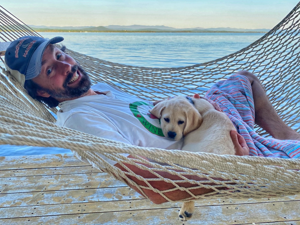 Hammocking with Carley​ in 2020 (Photo: Susan Bacot-Davis)